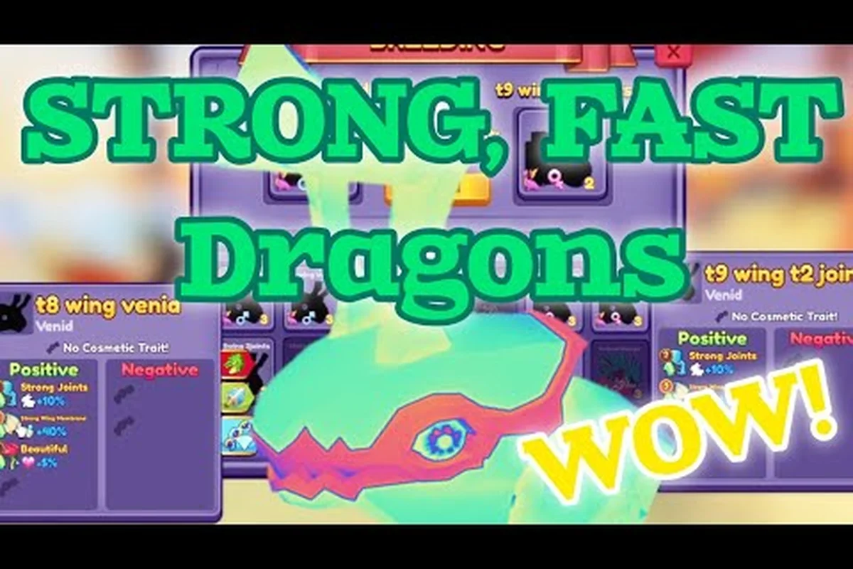 Dragon Adventures Zucht-Merkmale: Vererbungs- & Mutationsregeln